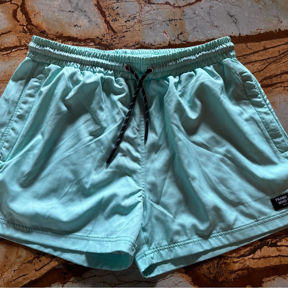 Primitive Women's Light Blue Athletic Shorts